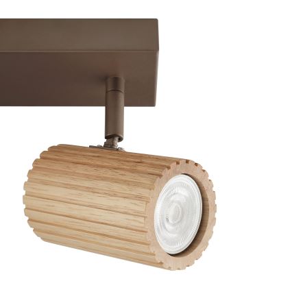 Brilliant - LAKEWOOD mennyezeti spotlámpa 2xGU10/10W/230V, barna