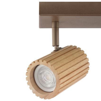 Brilliant - LAKEWOOD mennyezeti spotlámpa 2xGU10/10W/230V, barna