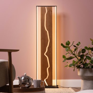 Brilliant - LED állólámpa THUNDER LED/18W/230V fenyő