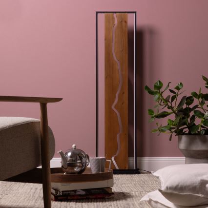 Brilliant - LED állólámpa THUNDER LED/18W/230V fenyő