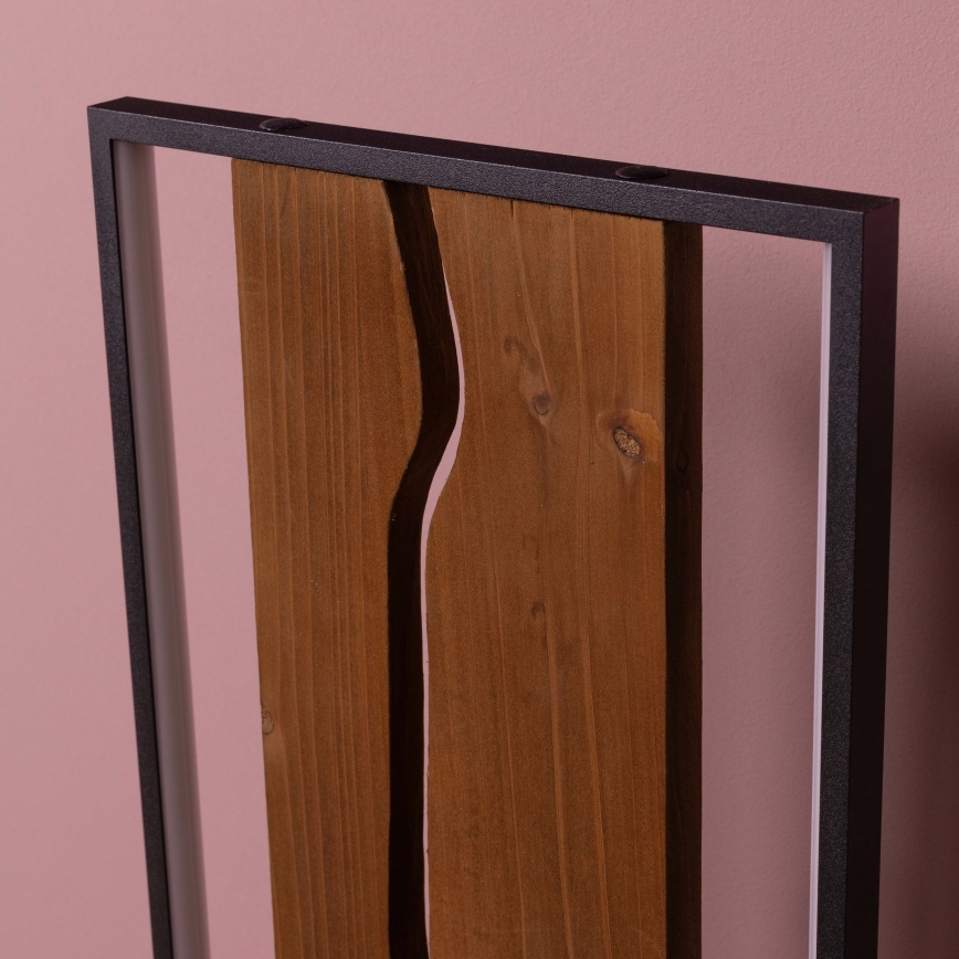 Brilliant - LED állólámpa THUNDER LED/18W/230V fenyő