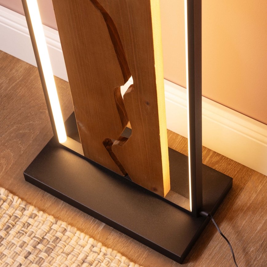 Brilliant - LED állólámpa THUNDER LED/18W/230V fenyő