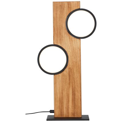 Brilliant - LED Asztali lámpa CHEESY LED/12W/230V fenyő