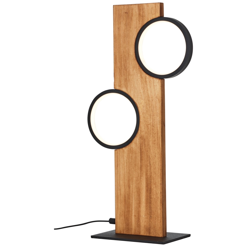 Brilliant - LED Asztali lámpa CHEESY LED/12W/230V fenyő