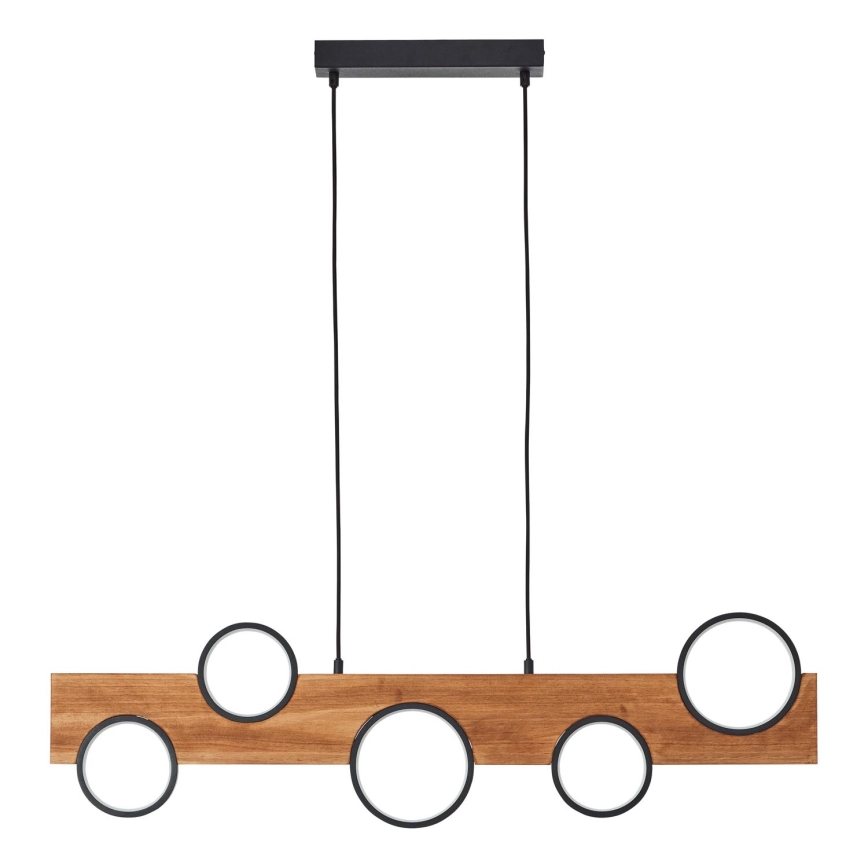 Brilliant - LED Csillár zsinóron CHEESY LED/34W/230V fenyő