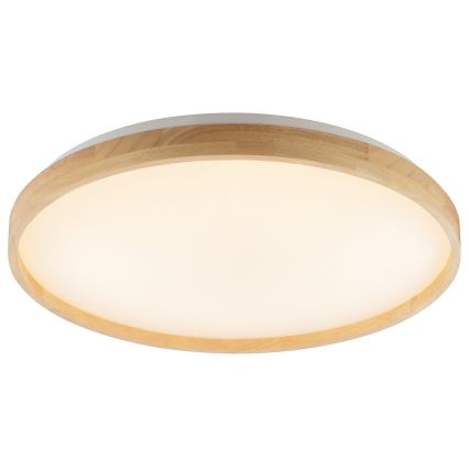 Brilliant - LED dimmelhető mennyezeti lámpatest ALSON LED/21W/230V 3000-6500K átm. 49,5 cm kaucsukfa + távirányító