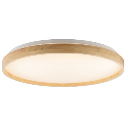 Brilliant - LED dimmelhető mennyezeti lámpatest ALSON LED/21W/230V 3000-6500K átm. 49,5 cm kaucsukfa + távirányító
