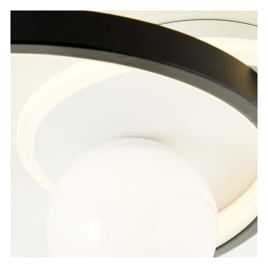 Brilliant - LED Dimmelhető mennyezeti lámpa ATLANTA LED/24W/230V fekete/fehér