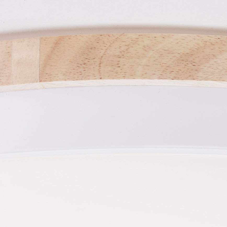 Brilliant - LED Dimmelhető mennyezeti lámpa BAARLO LED/36W/230V 3000-6500K átm. 50 cm fehér/Gumifüge + távirányítás