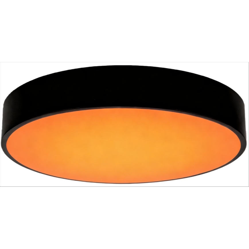 Brilliant - Dimmelhető mennyezeti lámpa SLIMLINE LED/50W/230V 1800-6500K Ø 49 cm fekete + távirányító