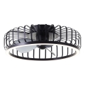 Brilliant - LED dimmelhető mennyezeti lámpa ventilátorral CAPO LED/36W/230V 2700-6500K Ø 48 cm fekete + távirányító