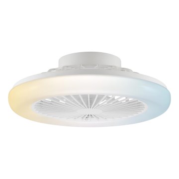 Brilliant - LED dimmelhető mennyezeti lámpa ventilátorral MONTERO LED/20W/230V 2700-6500K átm. 42 cm fehér + távirányító