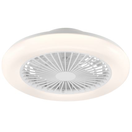 Brilliant - LED dimmelhető mennyezeti lámpa ventilátorral MONTERO LED/20W/230V 2700-6500K átm. 42 cm fehér + távirányító