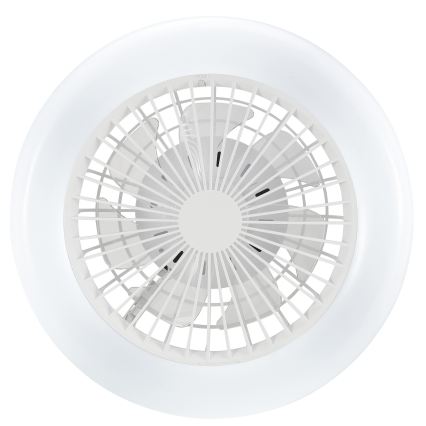 Brilliant - LED dimmelhető mennyezeti lámpa ventilátorral MONTERO LED/20W/230V 2700-6500K átm. 42 cm fehér + távirányító