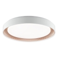 Brilliant - LED Dimmelhető mennyezeti lámpa WALDO LED/36W/230V 3000-6500K átm. 48,5 cm fehér/rózsaarany + távirányító