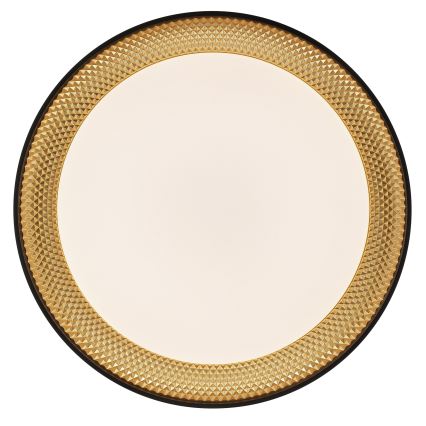 Brilliant - LED Fényerőszabályozható mennyezeti lámpatest WALDO LED/36W/230V 3000-6500K átm. 48,5 cm fekete/arany + távirányító