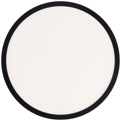 Brilliant - Dimmelhető LED mennyezeti lámpatest SORELL LED/24W/230V 3000-6500K átm. 42 cm fekete + távirányító