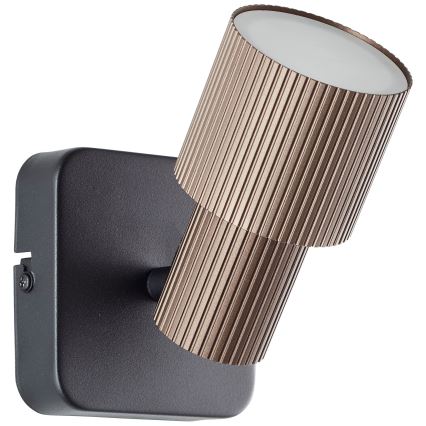 Brilliant - LED Fali spotlámpa CADIZ 1xGU10/5W/230V bronz