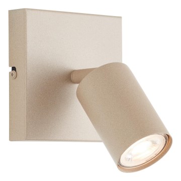 Brilliant - LED fali spotlámpa JELLO 1xGU10/5W/230V bézs