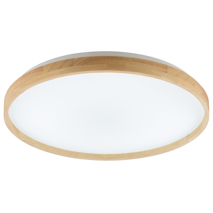 Brilliant - LED dimmelhető mennyezeti lámpatest ALSON LED/17W/230V 3000-6500K átm. 49,5 cm kaucsukfa + távirányítóval