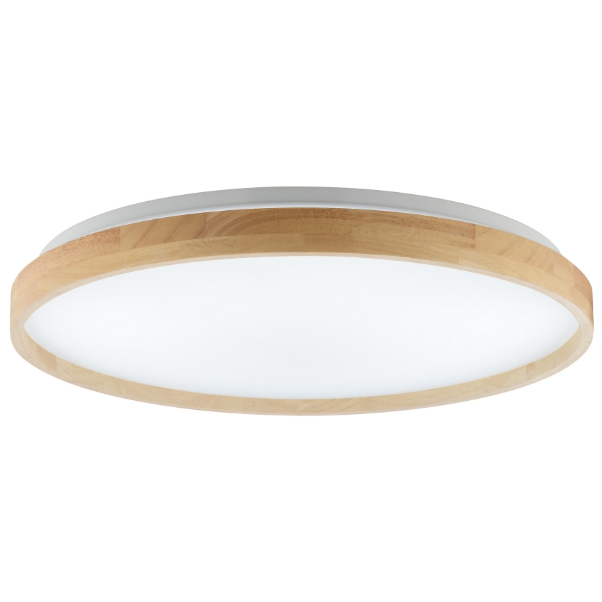 Brilliant - LED dimmelhető mennyezeti lámpatest ALSON LED/17W/230V 3000-6500K átm. 49,5 cm kaucsukfa + távirányítóval