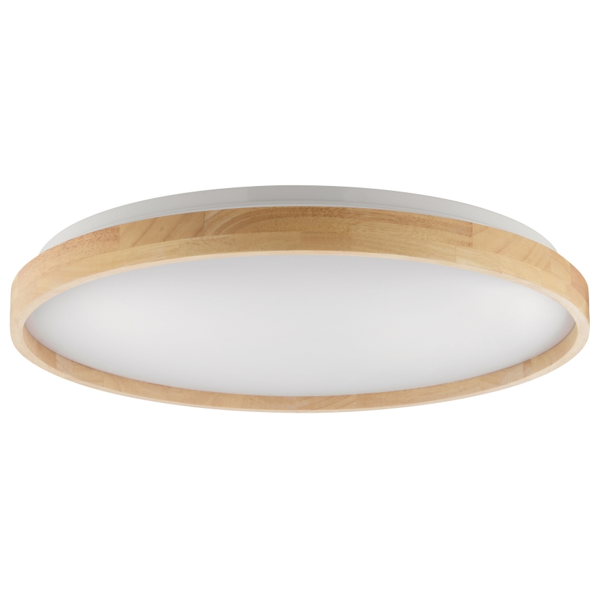 Brilliant - LED dimmelhető mennyezeti lámpatest ALSON LED/17W/230V 3000-6500K átm. 49,5 cm kaucsukfa + távirányítóval