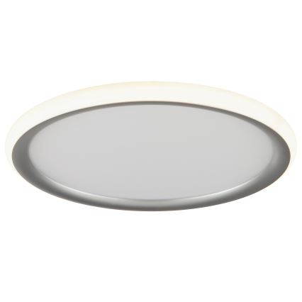 Brilliant - LED fényerőszabályozható mennyezeti lámpa CARLOZ LED/16W/230V Ø 30 cm fehér/szürke
