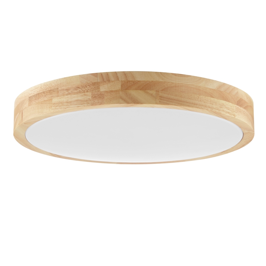 Brilliant - LED fürdőszobai mennyezeti lámpatest MOREEN LED/18W/230V 2700/4000/6500K átm. 34 cm IP44 kaucsukfa