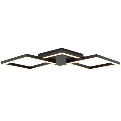 Brilliant - LED mennyezeti lámpa JORVIC LED/21W/230V 28x61,5 cm fekete