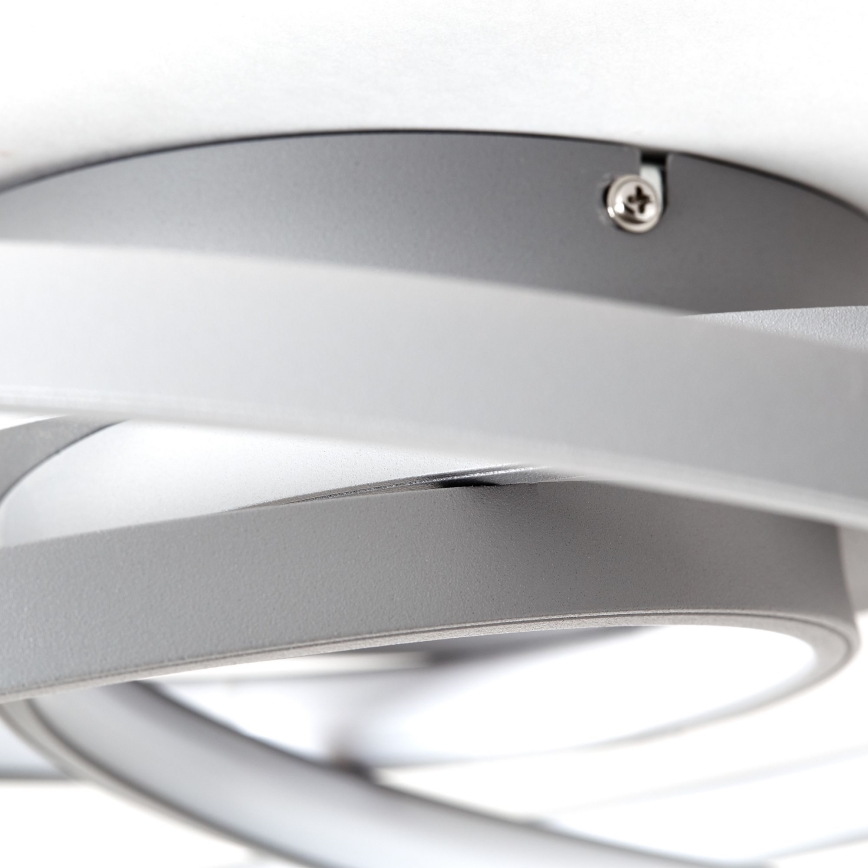 Brilliant - LED Mennyezeti lámpa LABYRINTH LED/40W/230V átm. 39,5 cm szürke