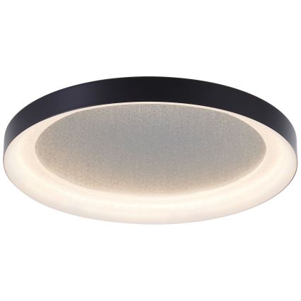 Brilliant - LED Mennyezeti lámpa QUITO LED/24W/230V 3000K átm. 33 cm fekete
