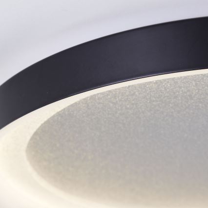 Brilliant - LED Mennyezeti lámpa QUITO LED/24W/230V 3000K átm. 33 cm fekete