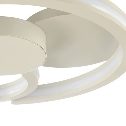 Brilliant - LED mennyezeti lámpatest REVOLA LED/33W/230V 3000/4000/6500K, átmérő 40 cm, bézs