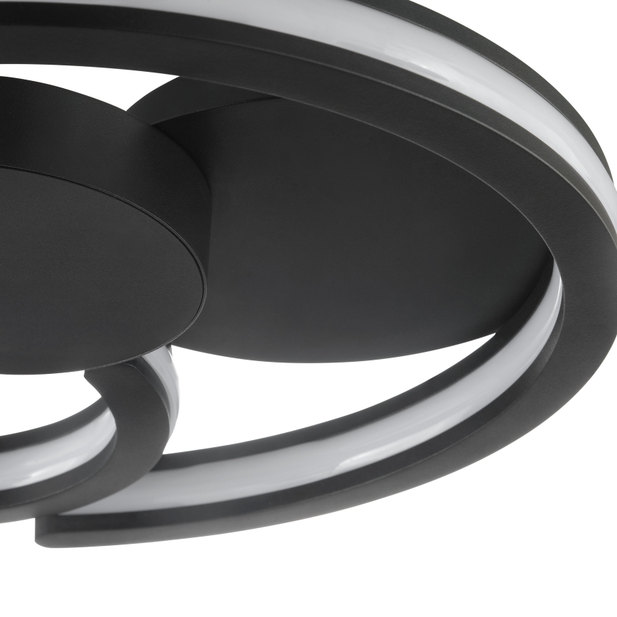 Brilliant - LED mennyezeti lámpa REVOLA LED/33W/230V 3000/4000/6500K átm. 40 cm fekete