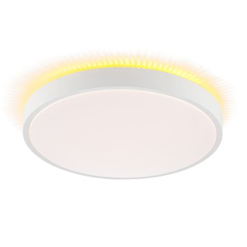 Brilliant - LED mennyezeti lámpa SOLISTRA LED/18W/230V Ø 34,5 cm fehér
