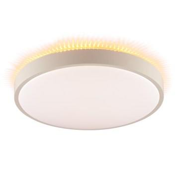 Brilliant - LED mennyezeti lámpa SOLISTRA LED/24W/230V Ø 44,5 cm bézs