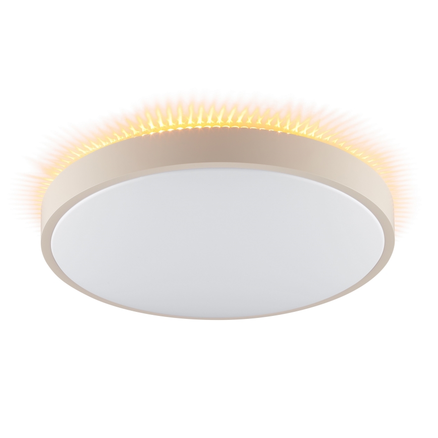 Brilliant - LED mennyezeti lámpa SOLISTRA LED/24W/230V Ø 44,5 cm bézs