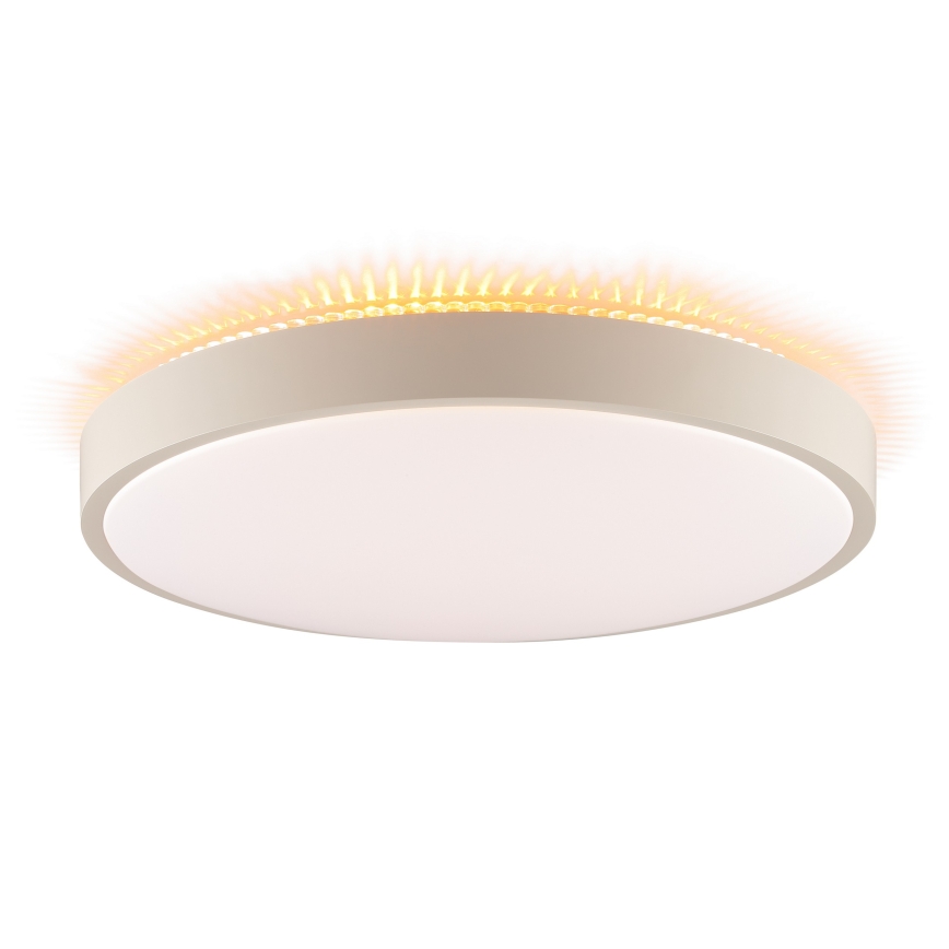 Brilliant - LED mennyezeti lámpa SOLISTRA LED/24W/230V Ø 44,5 cm bézs