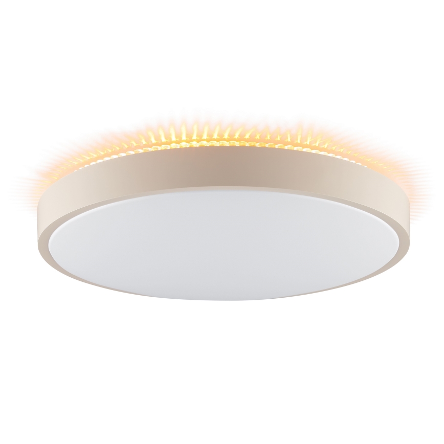 Brilliant - LED mennyezeti lámpa SOLISTRA LED/24W/230V Ø 44,5 cm bézs