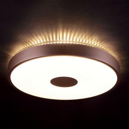 Brilliant - LED mennyezeti lámpa TAVIS LED/24W/230V átm. 44,5 cm rózsaarany