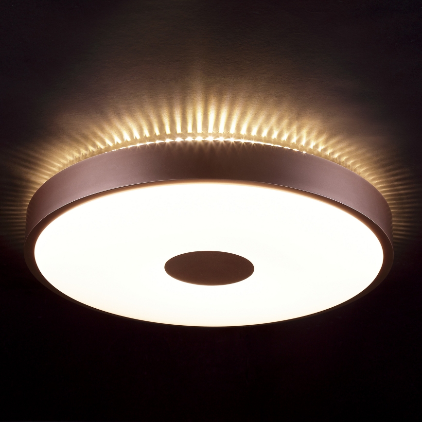 Brilliant - LED mennyezeti lámpa TAVIS LED/24W/230V átm. 44,5 cm rózsaarany