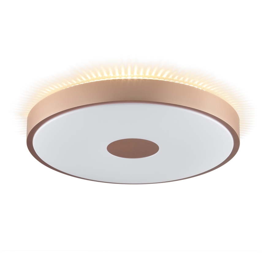 Brilliant - LED mennyezeti lámpa TAVIS LED/24W/230V átm. 44,5 cm rózsaarany