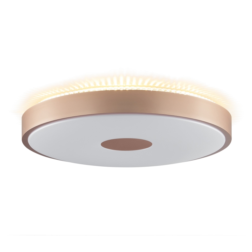 Brilliant - LED mennyezeti lámpa TAVIS LED/24W/230V átm. 44,5 cm rózsaarany