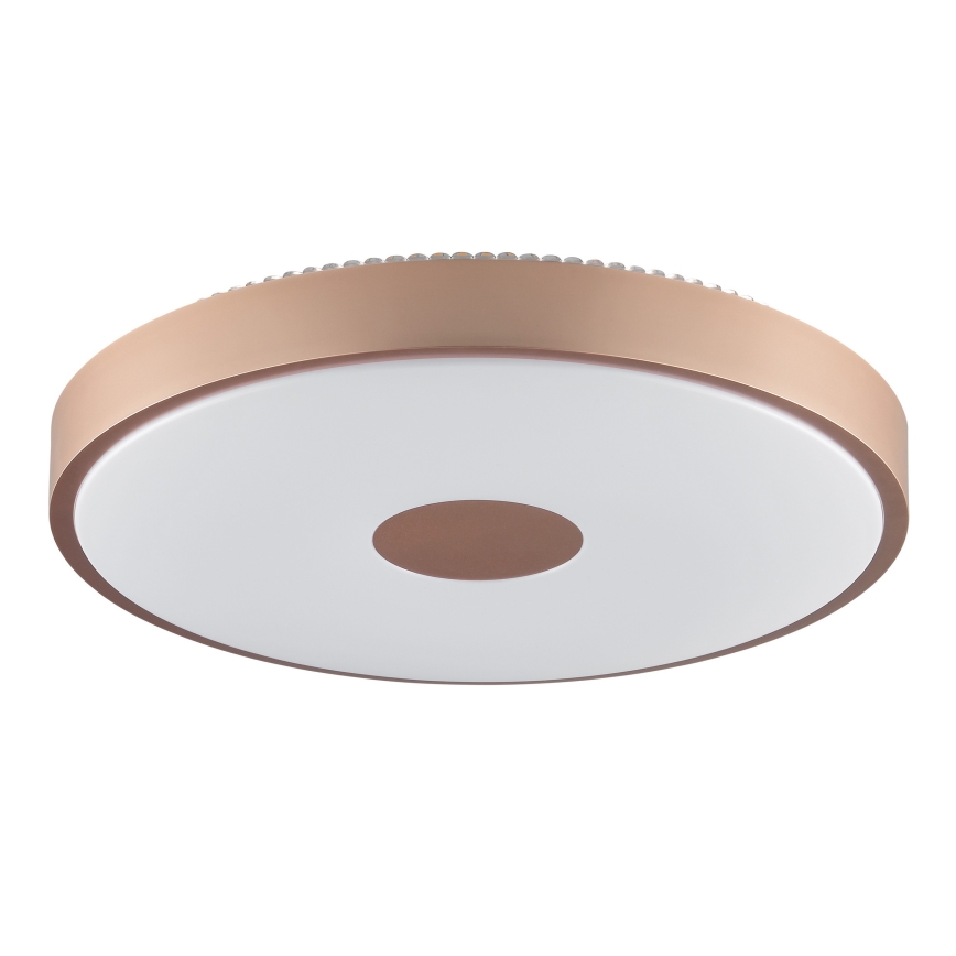 Brilliant - LED mennyezeti lámpa TAVIS LED/24W/230V átm. 44,5 cm rózsaarany
