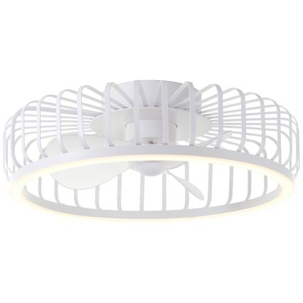 Brilliant - CAPO LED dimmelhető mennyezeti lámpa ventilátorral LED/36W/230V 2700-6500K átm. 48 cm fehér + távirányító