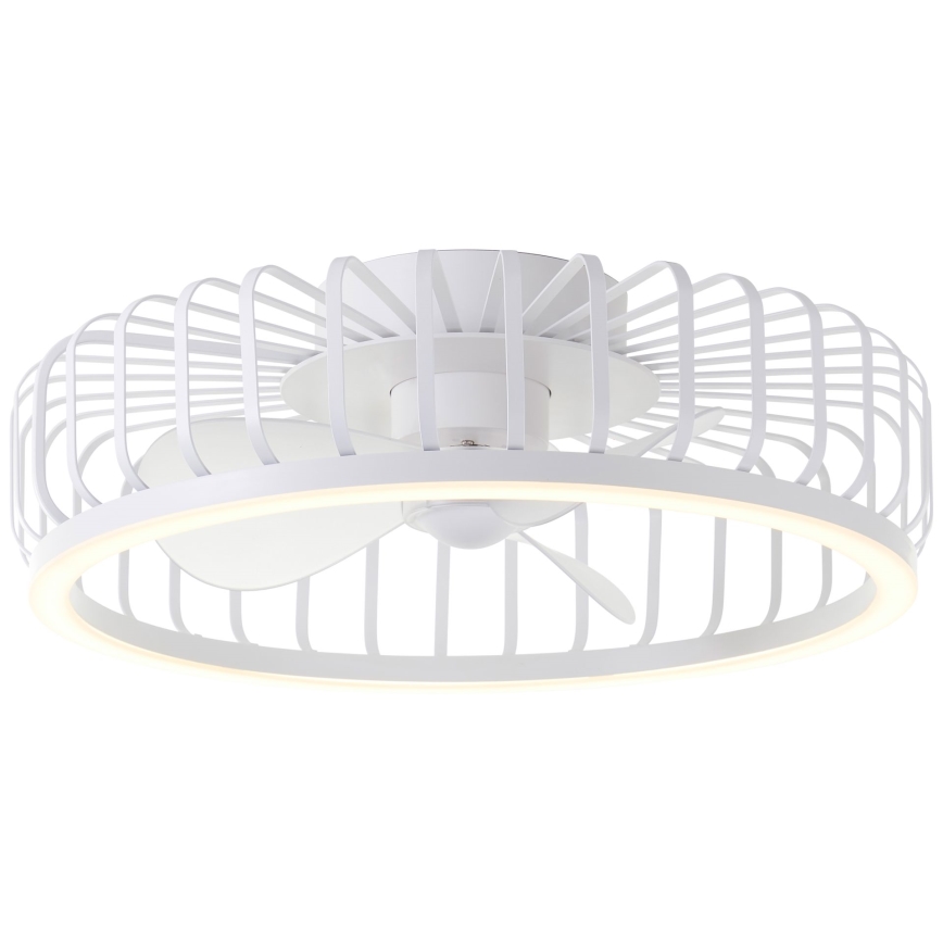 Brilliant - CAPO LED dimmelhető mennyezeti lámpa ventilátorral LED/36W/230V 2700-6500K átm. 48 cm fehér + távirányító