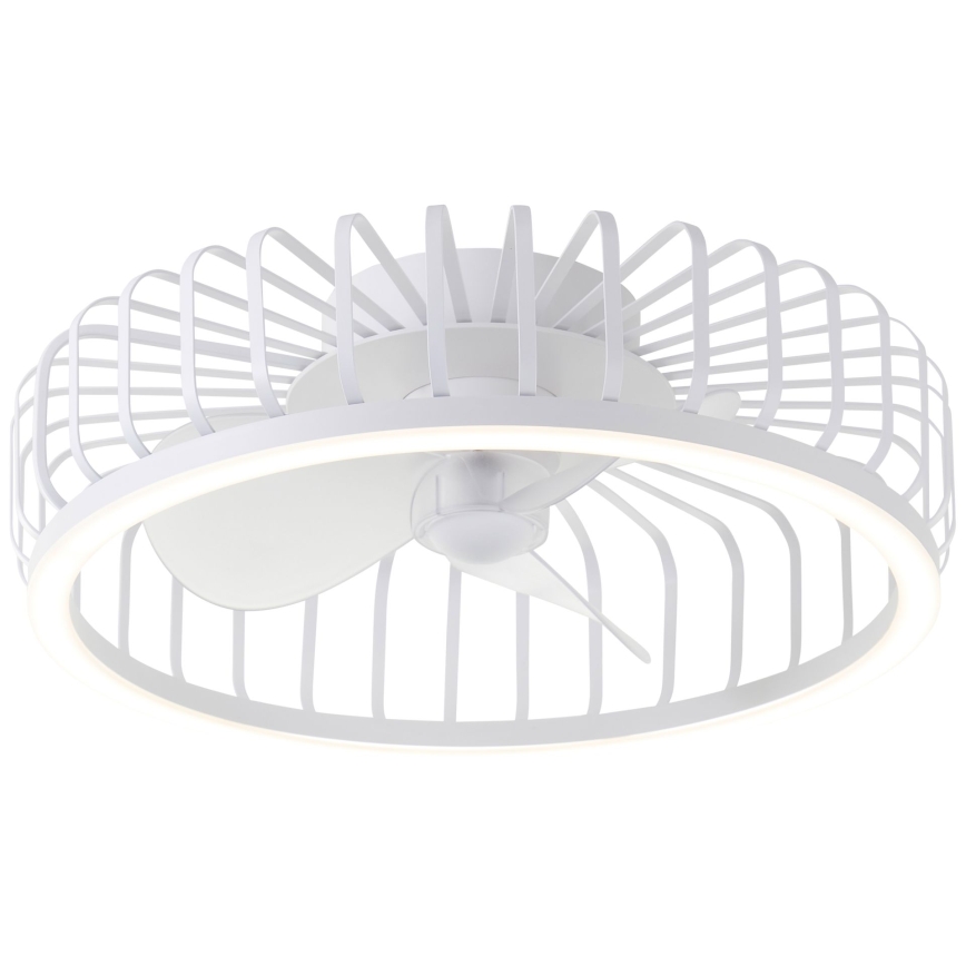 Brilliant - CAPO LED dimmelhető mennyezeti lámpa ventilátorral LED/36W/230V 2700-6500K átm. 48 cm fehér + távirányító
