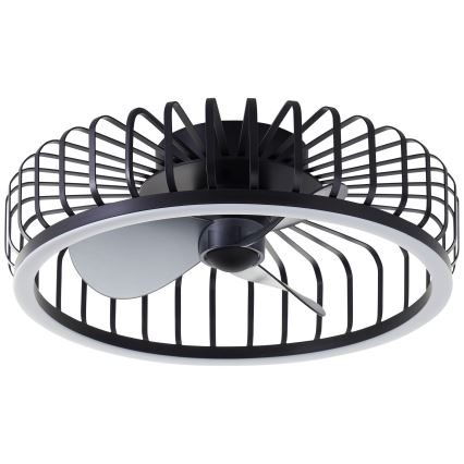 Brilliant - LED dimmelhető mennyezeti lámpa ventilátorral CAPO LED/36W/230V 2700-6500K Ø 48 cm fekete + távirányító
