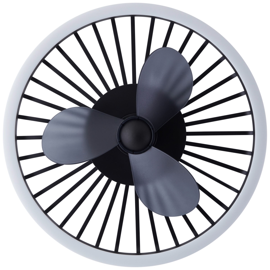 Brilliant - LED dimmelhető mennyezeti lámpa ventilátorral CAPO LED/36W/230V 2700-6500K Ø 48 cm fekete + távirányító