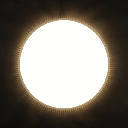 Brilliant - LED mennyezeti lámpatest SOLISTRA LED/36W/230V átm. 54 cm bézs